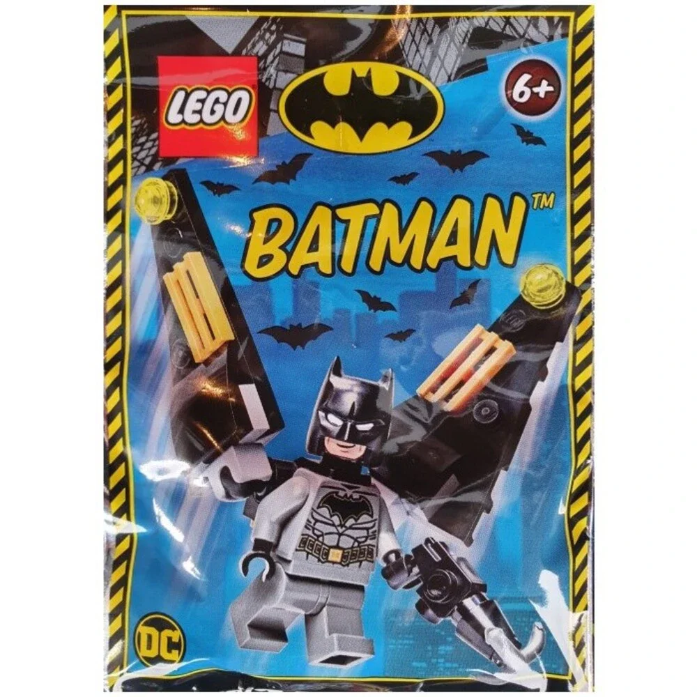 LEGO DC Superheroes Batman with Wings Minifigure Foil Bag 212220 (SEALED)